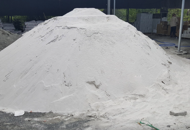 Cát xây tô đòi hỏi độ mịn, độ sạch cao